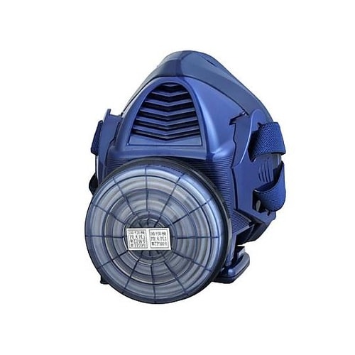 電動ファン付き呼吸用保護具(伝声器付)