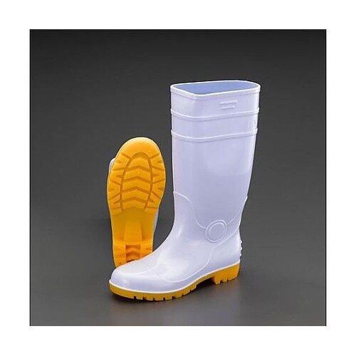 25.0cm 安全長靴(耐油底・白) E