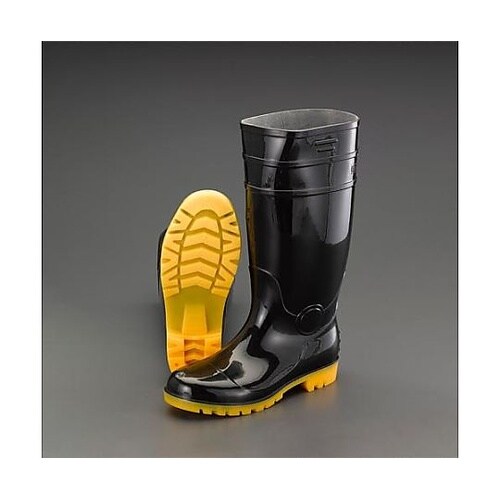 24.5cm 安全長靴(耐油底・黒) E