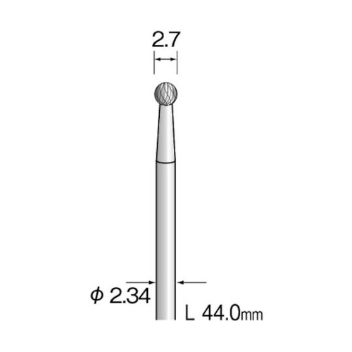 超硬カッター クロスカット Φ2.7 B