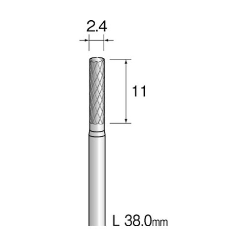超硬カッター クロスカット Φ2.4 B