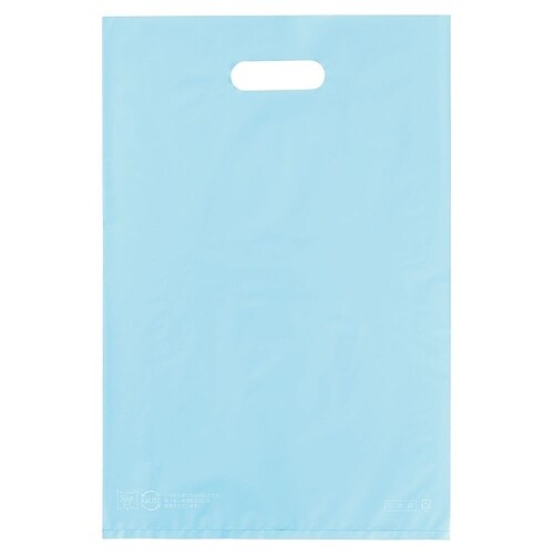 ポリ袋ハード型 ブルー 50×60cm