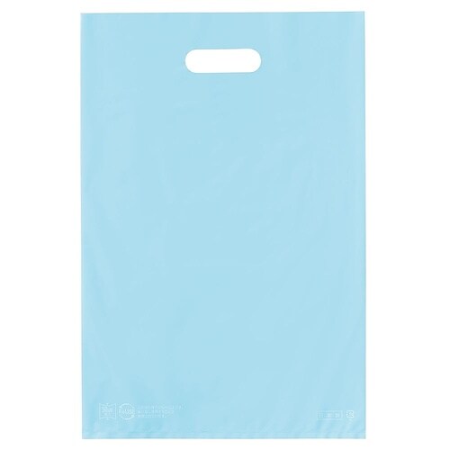 ポリ袋ソフト型 ブルー 25×40cm