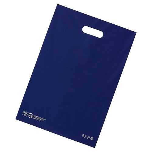ポリ袋ソフト型 ネイビー 40×50cm