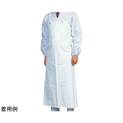 抗菌ウレタン胸付前掛A型 L