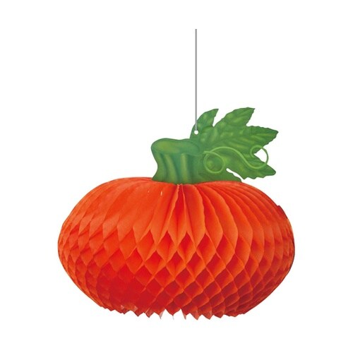 紙製オータムハニカムハンガーパンプキン