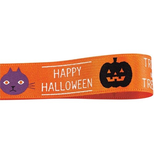 リボン ハロウィンデザインハロウィン オ