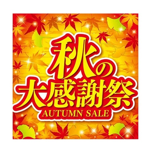 秋の大感謝祭 テーマポスター 両面 38