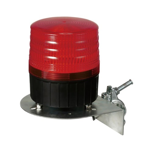 回転灯単管取付金具セット(赤) 387−