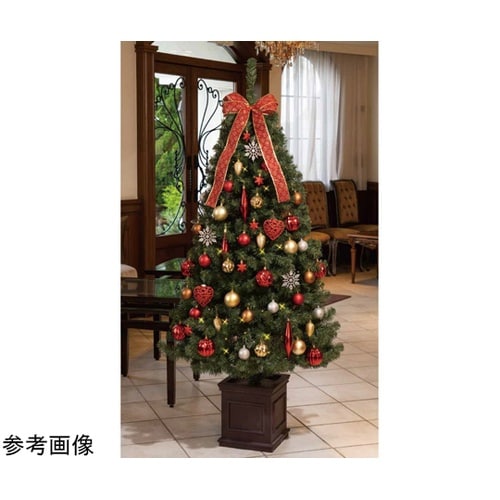 ベース付きクリスマスツリーセット レッド