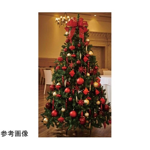 ゴージャスクリスマスツリーセット レッド
