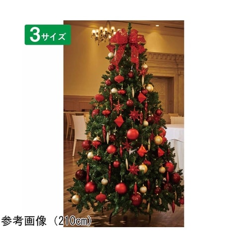 ゴージャスクリスマスツリーセット レッド