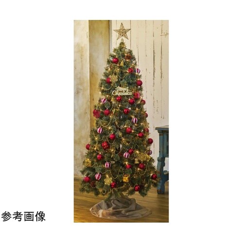 クリスマスツリーセット レッド180cm