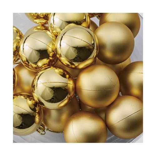 24個セット プラスチックオーナメントボ