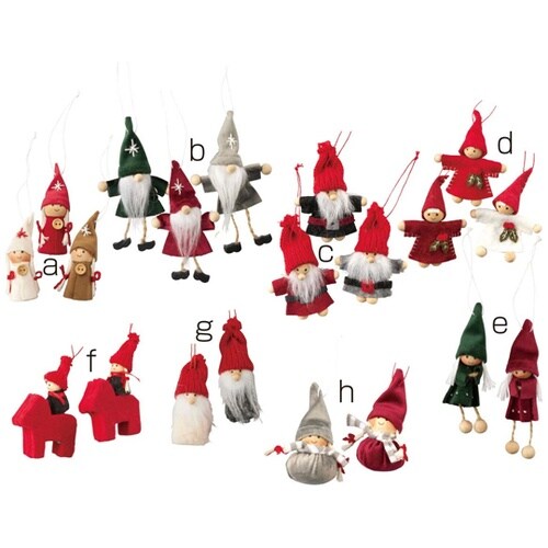 20個セット北欧風ノルディックオーナメン