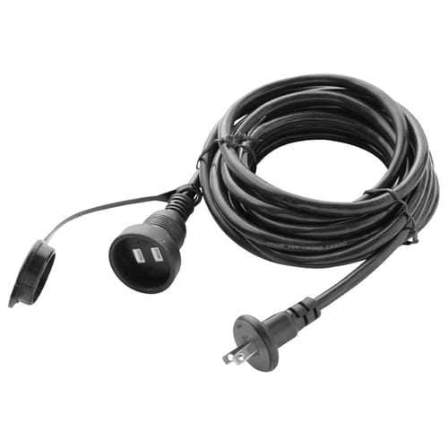 屋外用防滴延長ケーブル 1500W 長さ