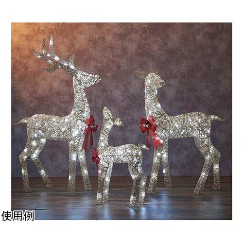 LEDデラックスモチーフ トナカイファミ