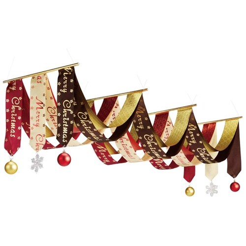 クリスマスシックタイトル3連ペナント 天