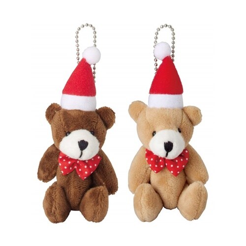 サンタクロースベアキーチェーン 12個