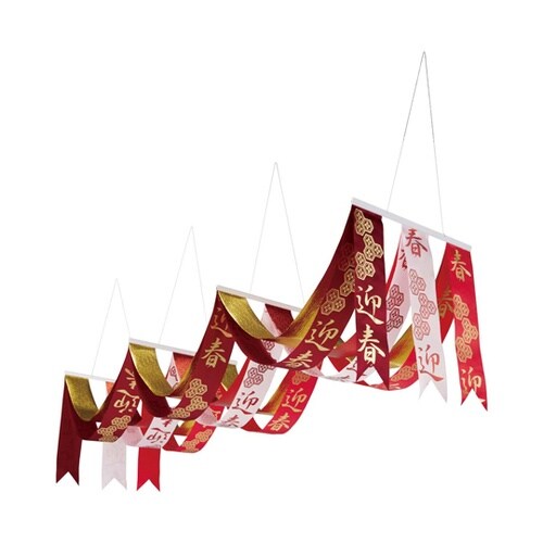 デラックス迎春3連ペナント 180cm