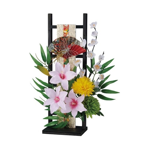 正月はしごアレンジ 43cm 38−17