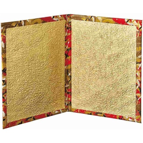 正月飾り 枠柄入り屏風 中 38−177