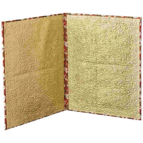 正月飾り 枠柄入り屏風 大 38−177