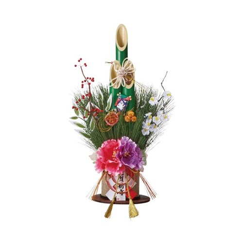 牡丹竹門松 高さ60cm 38−179−