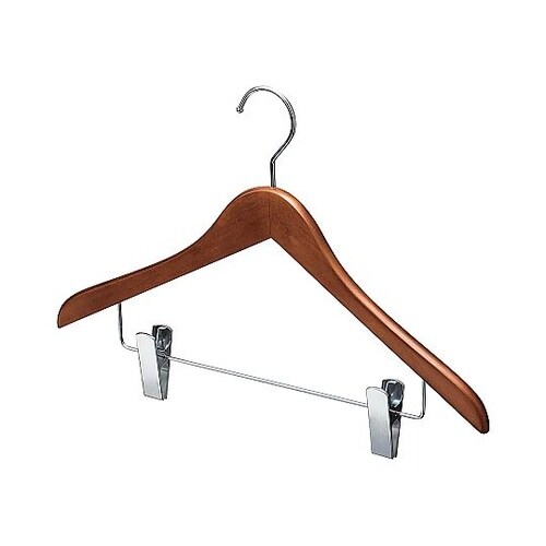 木製コーディネートハンガー ブラウンボト