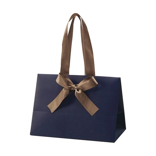 手提げ紙袋 ノブレス ネイビー S 10