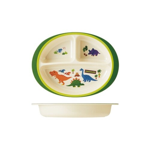 メラミン製ランチプレート ディノサウルス