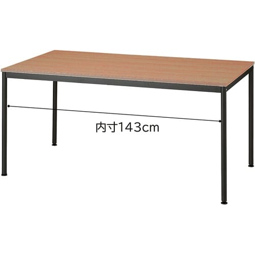 ミーティングテーブル ラスティック柄天板