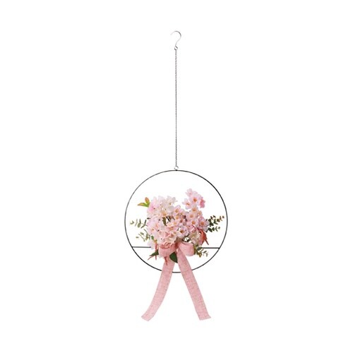 アイアンフレーム桜リース 30cm 33