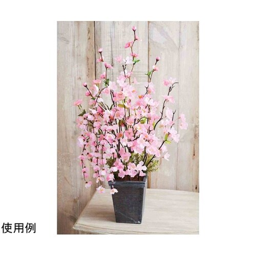 山桜スタンドアレンジ(造花) 72cm