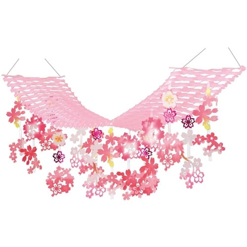 春告げる満開桜プリーツハンガー 180c