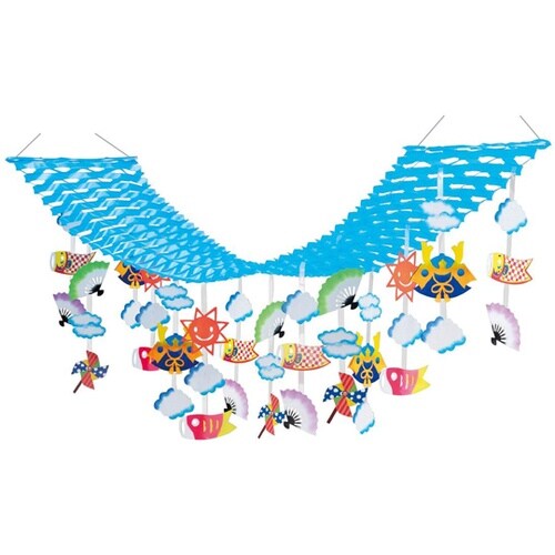 こどもの日プリーツハンガー 180cm