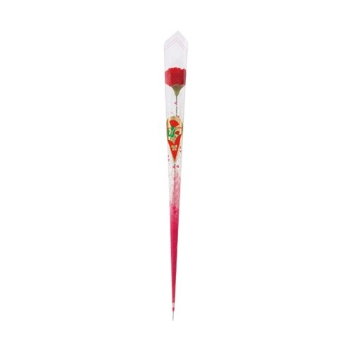 造花カーネーションラップ巻 レッド 長さ