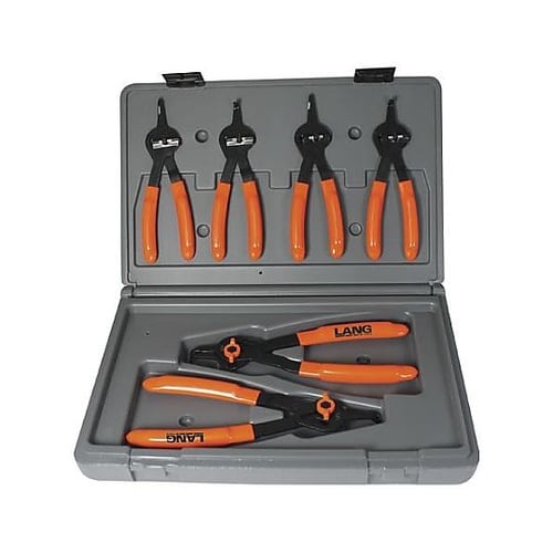 6本組 軸穴兼用スナップリングプライヤー