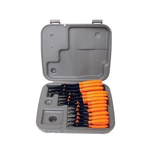 12本組 軸穴兼用スナップリングプライヤ