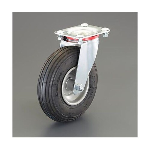 220mm キャスター(自在金具/空気入