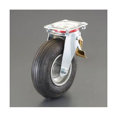 220mm キャスター(自在/空気入タイ