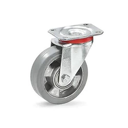 125mm キャスター(自在金具/弾性タ