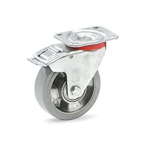 125mm キャスター(自在金具/弾性タ