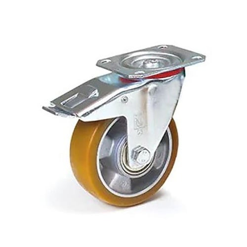 125mm キャスター(自在/ポリウレタ
