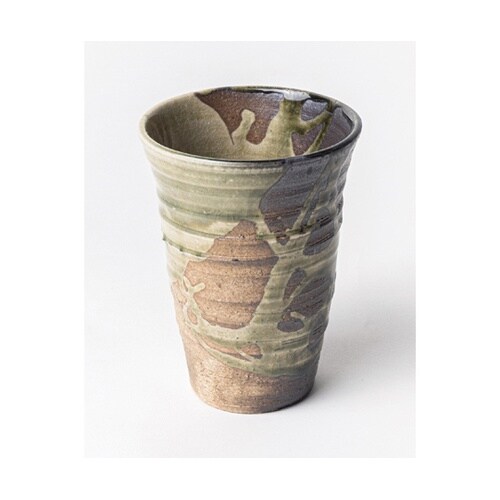 ビアカップ(信楽焼) 鴻月 KOSBE1