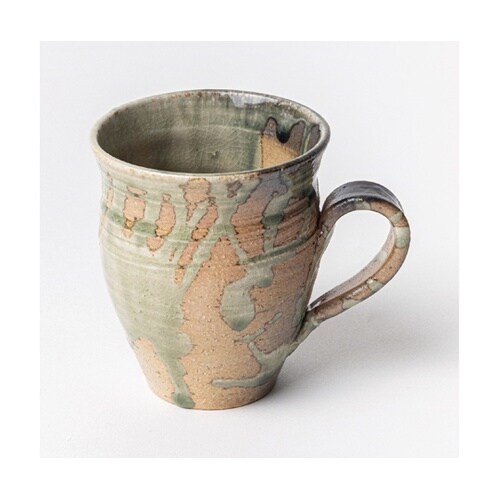 マグカップ(信楽焼) 鴻月 KOSMG1