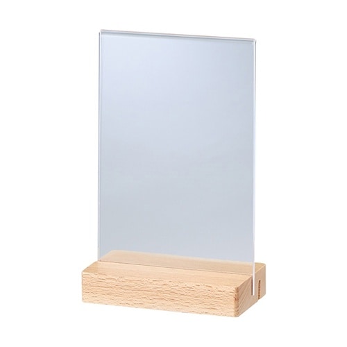 サインホルダー 木製ベース2Way仕様