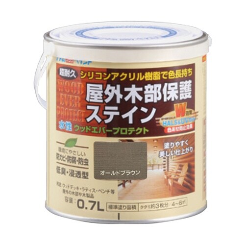 水性ウッドエバープロテクト 0.7L オ
