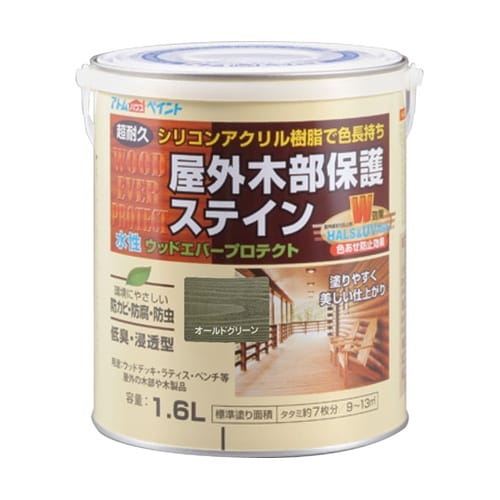 水性ウッドエバープロテクト 1.6L オ