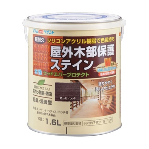 水性ウッドエバープロテクト 1.6L オ